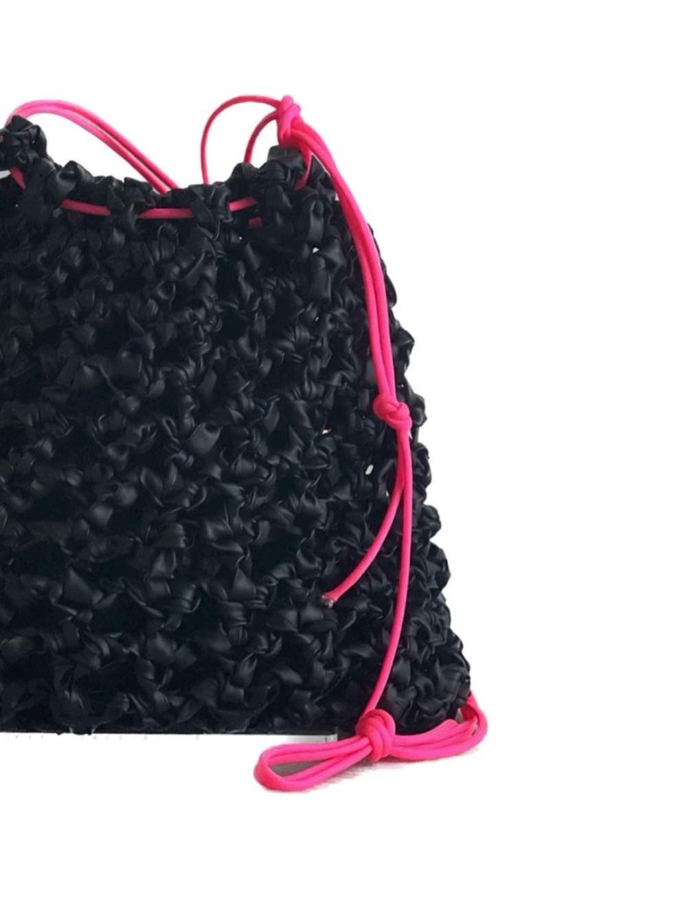 NEW Neon Fringey Net Bag